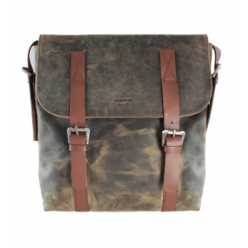 Bolsa de couro estilo...