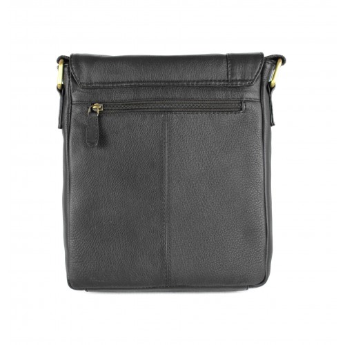 Bolsa de couro estilo vintage 26x22x7 cm NOCKA Zerimar - 4