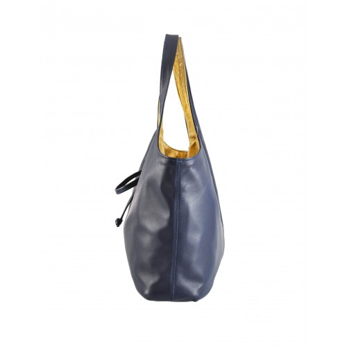 Bolsa de couro reversível 32x19x12 cm modelo IMPERIO Zerimar - 10