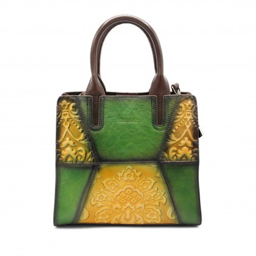 Bolsa de couro com alça...