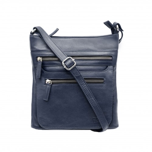 Bolsa de ombro em couro...
