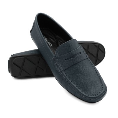 Mocassins de couro com...