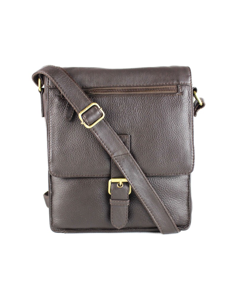 Bolsa de couro estilo vintage com zíper CHAPA Zerimar - 1