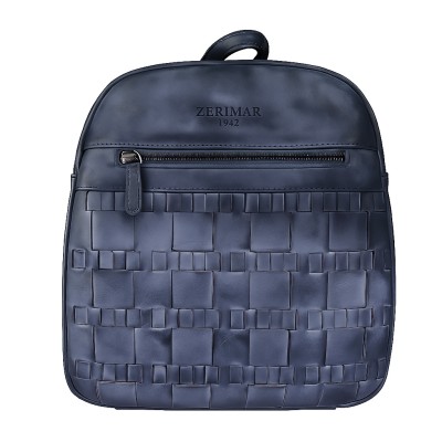 Mochila de couro natural...