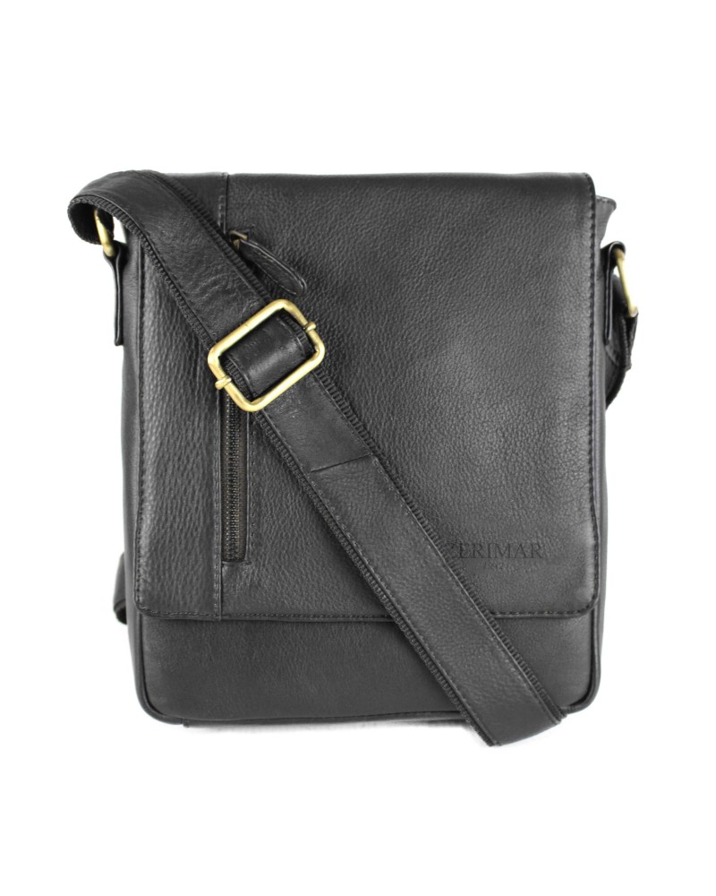 Bolsa de couro estilo vintage 26x22x7 cm NOCKA Zerimar - 1