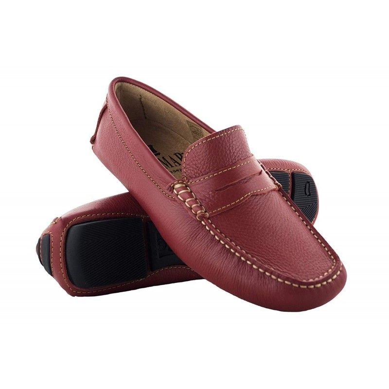 Mocasines de piel para hombre con antifaz Zerimar - 13