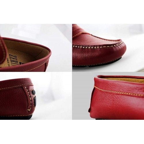 Mocasines de piel para hombre con antifaz Zerimar - 16