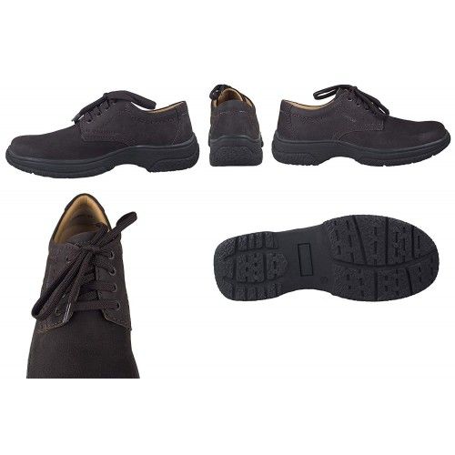 Zapatos de piel de hombre para hosteleria color marron Zerimar - 2