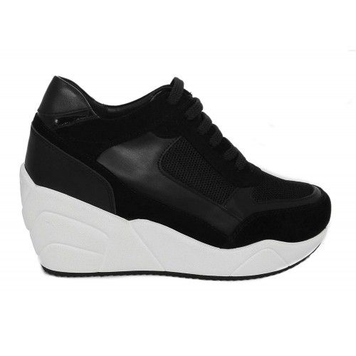 Zapatos deportivos de mujer con alzas que aumentan su altura 10 cm Zerimar - 1