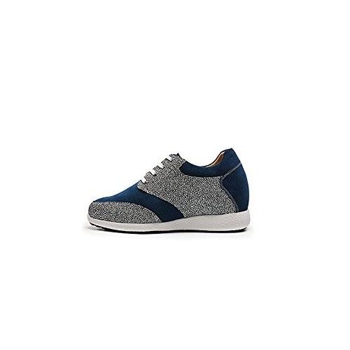 Zapatos deportivo bicolor de mujer con alzas de 7 cm Zerimar - 4