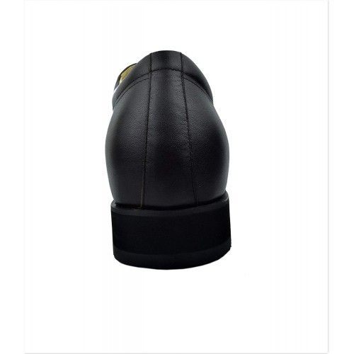 Zapatos de vestir de piel para hombre con alzas interiores de 6,5cm Zerimar - 4