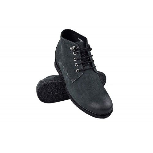Botas de piel para hombre con alzas interiores aumento de 6 cm Zerimar - 1
