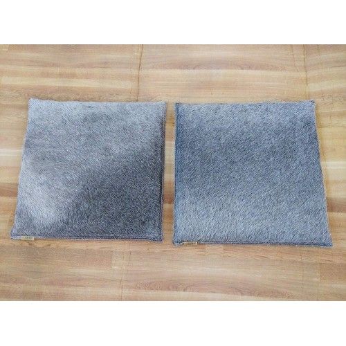 Cojin decorativo de piel de vaca 35x35 cm Zerimar - 2