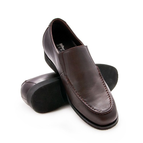 Zapatos tipo mocasin con alzas de 6,5 cm para hombre Zerimar - 1