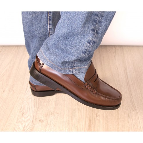 Mocasines ultraligeros de hombre con antifaz burdeos Zerimar - 2