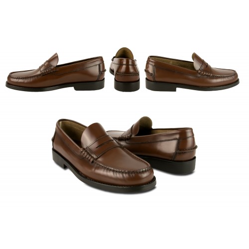 Mocasines ultraligeros de hombre con antifaz burdeos Zerimar - 8