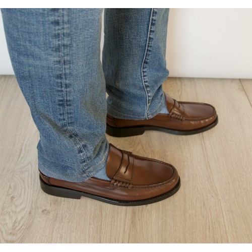 Mocasines ultraligeros de hombre con antifaz burdeos Zerimar - 11