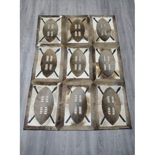 Alfombra de piel de gacela natural Springbok 164x117 cm Zerimar - 2
