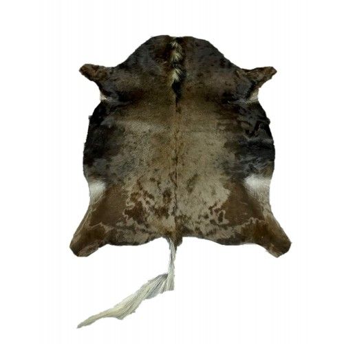 Alfombra piel de Ñu Africano natural 150x115 cm Zerimar - 1