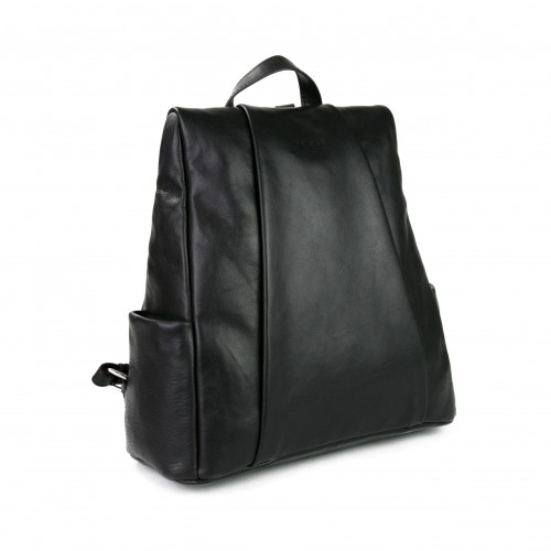 Mochila de piel natural con cierre trasero antirrobo Zerimar - 8