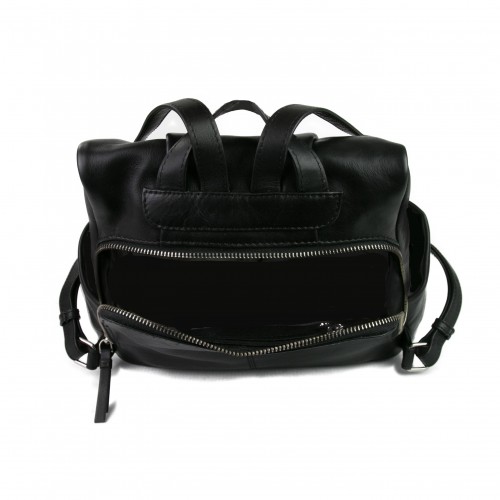 Mochila de piel natural con cierre trasero antirrobo Zerimar - 11