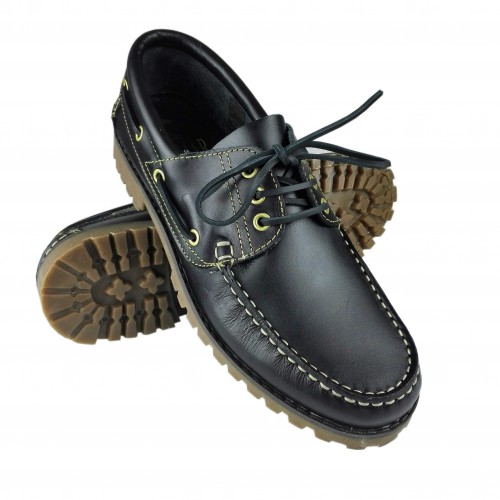 Zapatos náuticos de piel de invierno para hombre Zerimar - 18