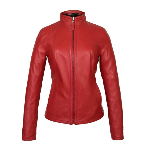 Cazadora reversible de cuero con cremallera Zerimar - 17