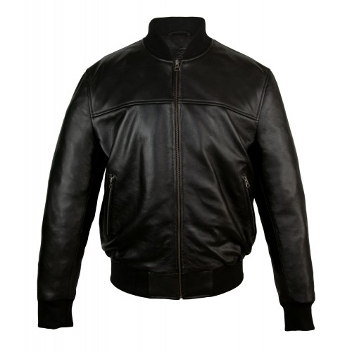 Chaqueta bomber de piel modelo TRAINSPOTTING Zerimar - 4