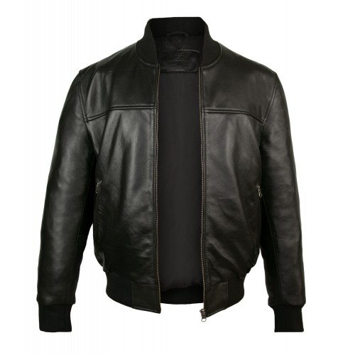 Chaqueta bomber de piel modelo TRAINSPOTTING Zerimar - 5