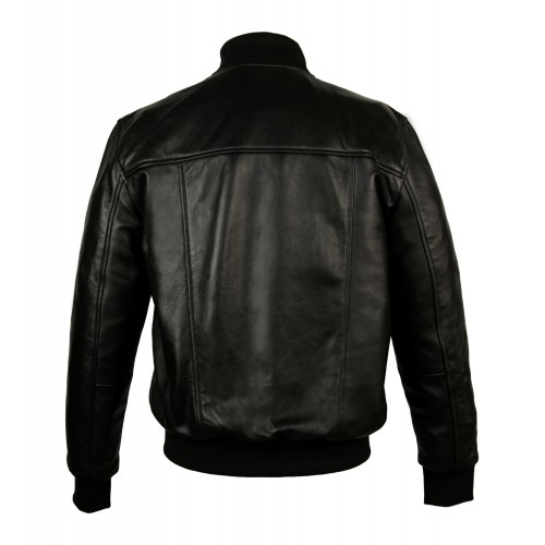 Chaqueta bomber de piel modelo TRAINSPOTTING Zerimar - 6