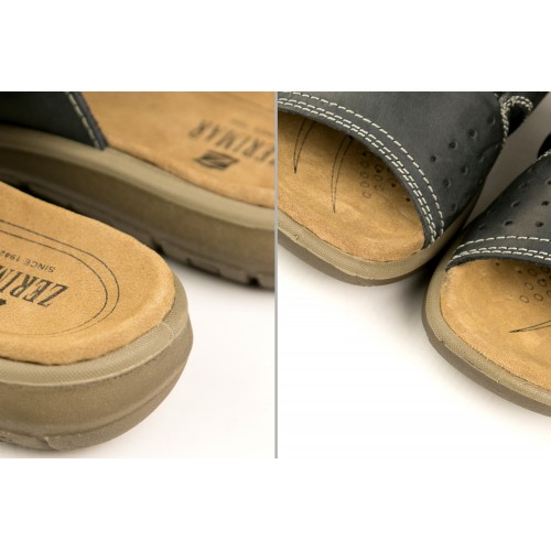 Sandalias BLEND de piel natural Zerimar - 3