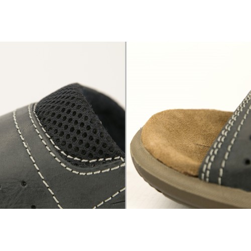 Sandalias BLEND de piel natural Zerimar - 4
